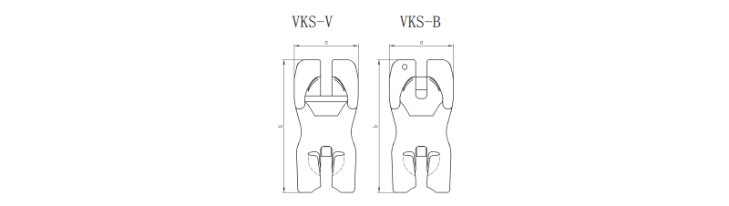 德国VKS型链条调节器尺寸图