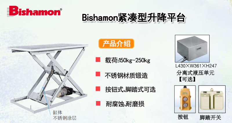 Bishamon紧凑型升降平台