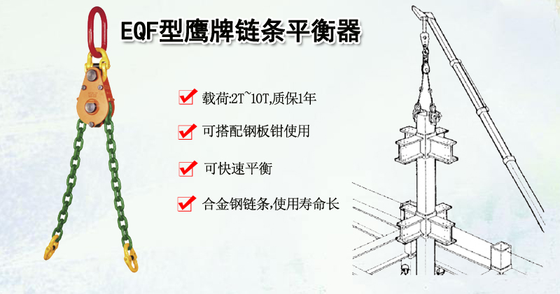 EQF型鹰牌链条平衡器