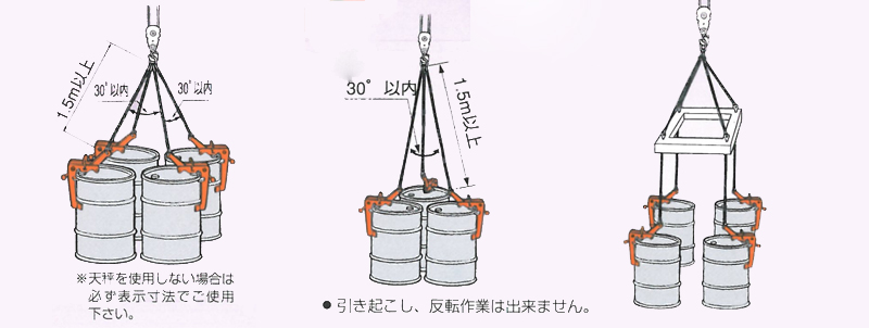 DLV/DLVL鹰牌圆铁桶用夹钳