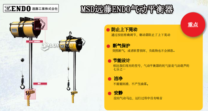 MSD远藤ENDO气动平衡器产品介绍